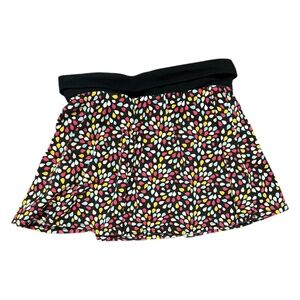 Epic Threads Girls Skort Size 6X Black Multicolor Print Skirt Shorts